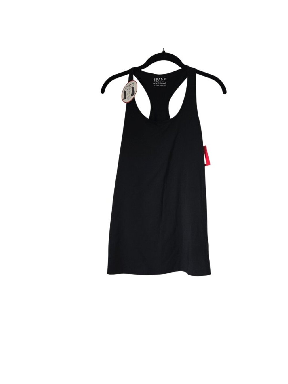 Spanx 50144R Transformation Dual Zip Up Sides Racerback Tank Black NWT Medium
